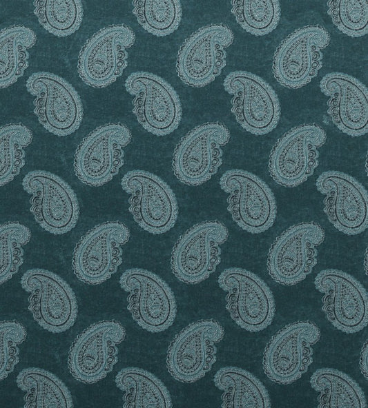 Orissa Velvet Fabric by Zoffany Azure