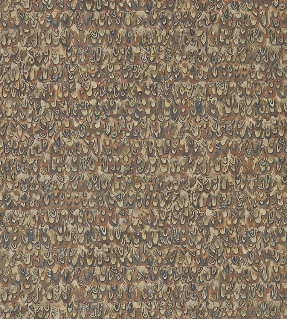 Icarus Wallpaper by Zoffany Copper/Pheasant
