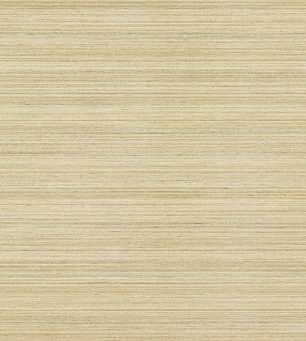 Spun Silk Wallpaper by Zoffany Pale Gold