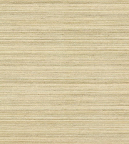 Spun Silk Wallpaper by Zoffany Pale Gold