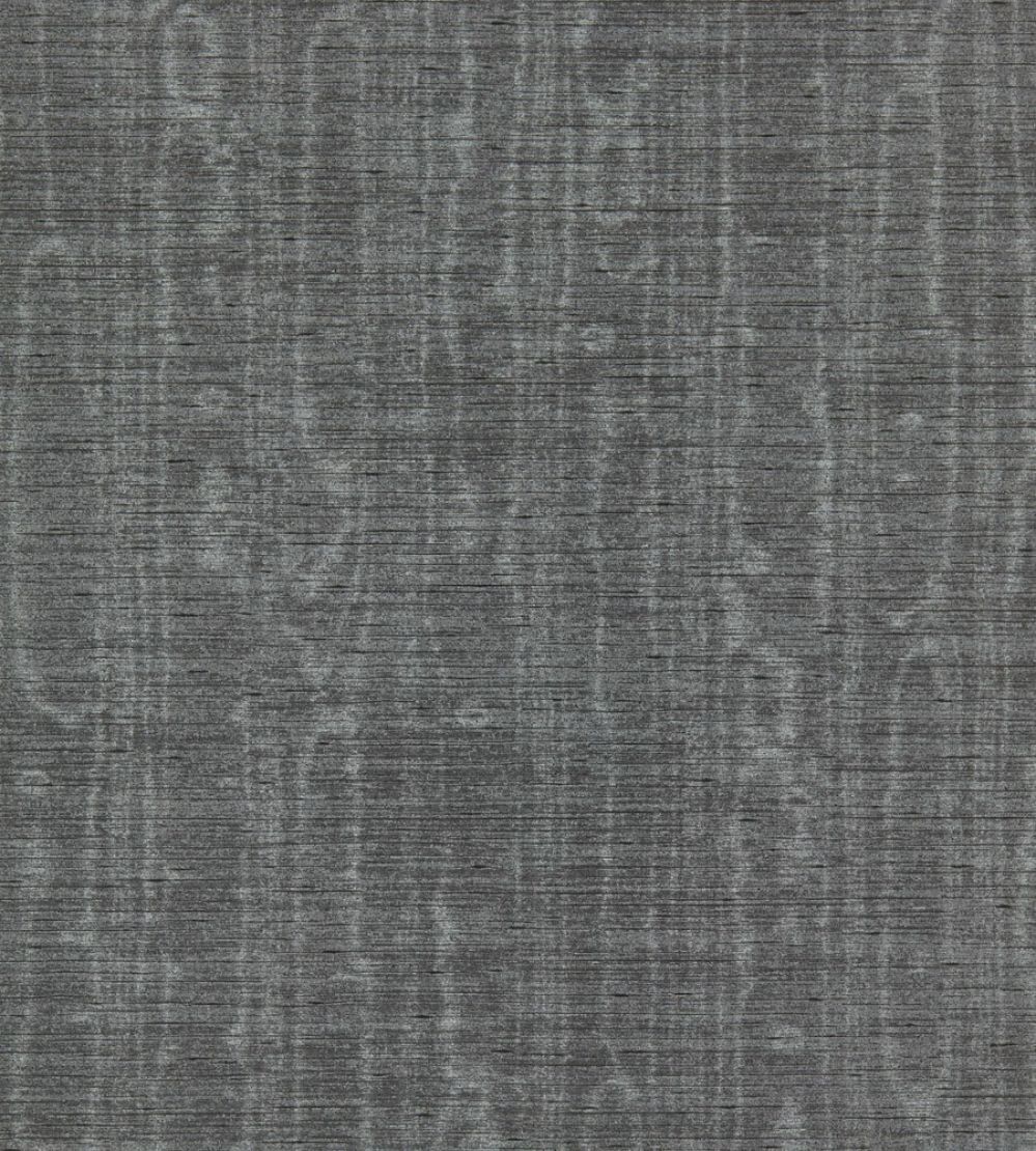 Watered Silk Wallpaper by Zoffany Bone Black