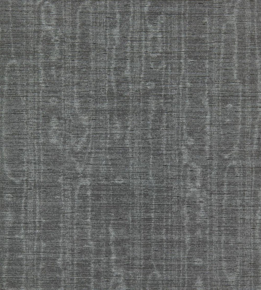 Watered Silk Wallpaper by Zoffany Bone Black