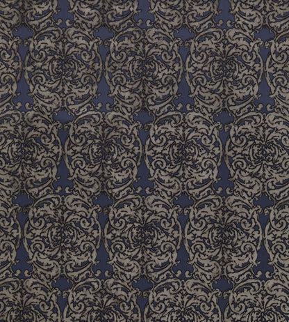 Tespi Fabric by Zoffany Indigo/Taupe