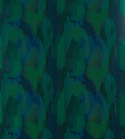 Hepworth Fabric by Zoffany Blue Malachite