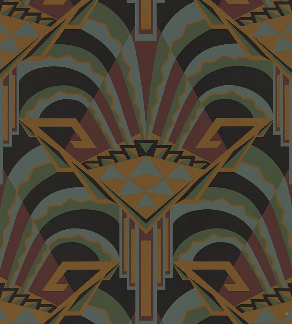 Conway Wallpaper by Zoffany Sahara