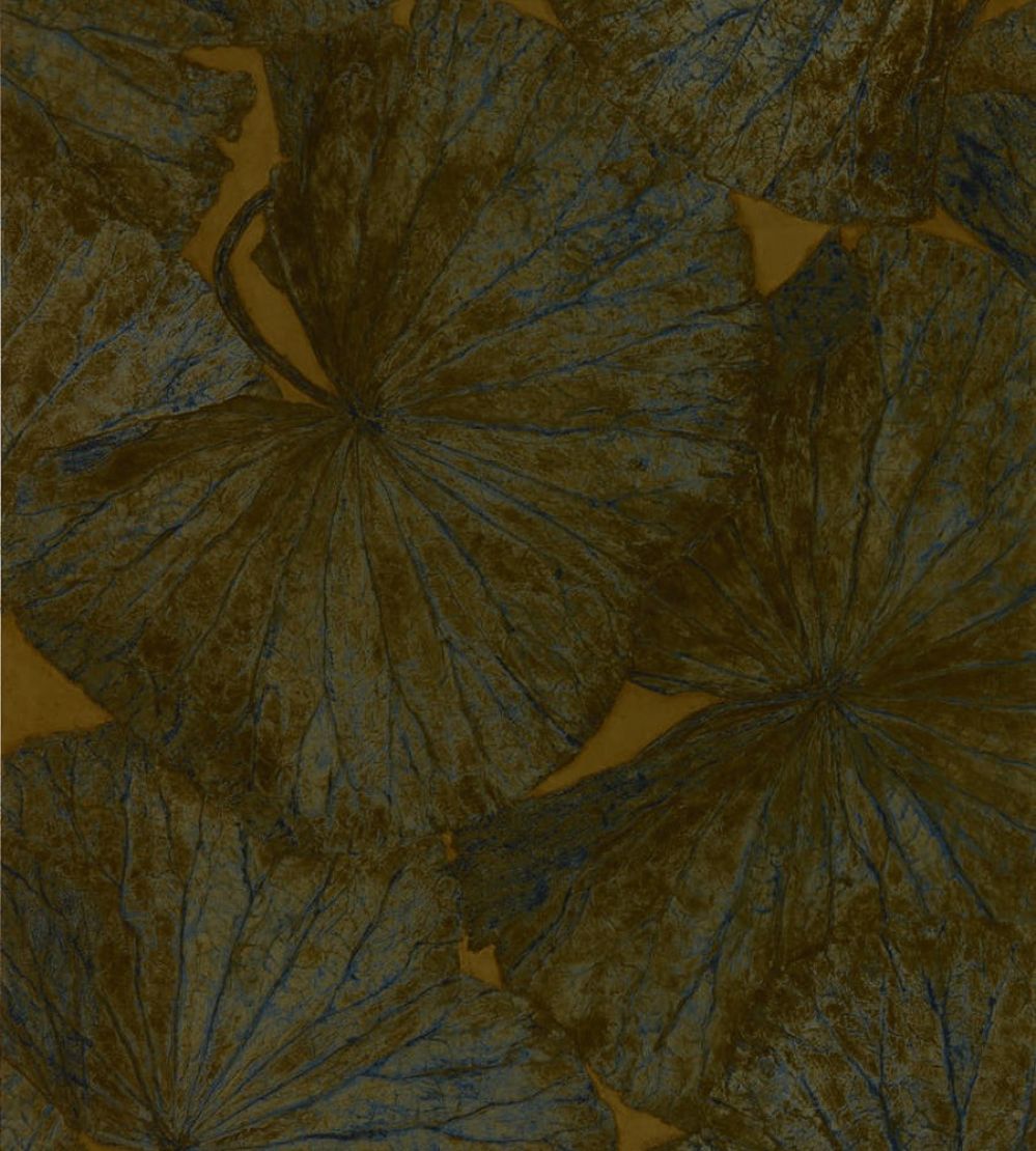 Taisho Deco Wallpaper by Zoffany Tigers Eye