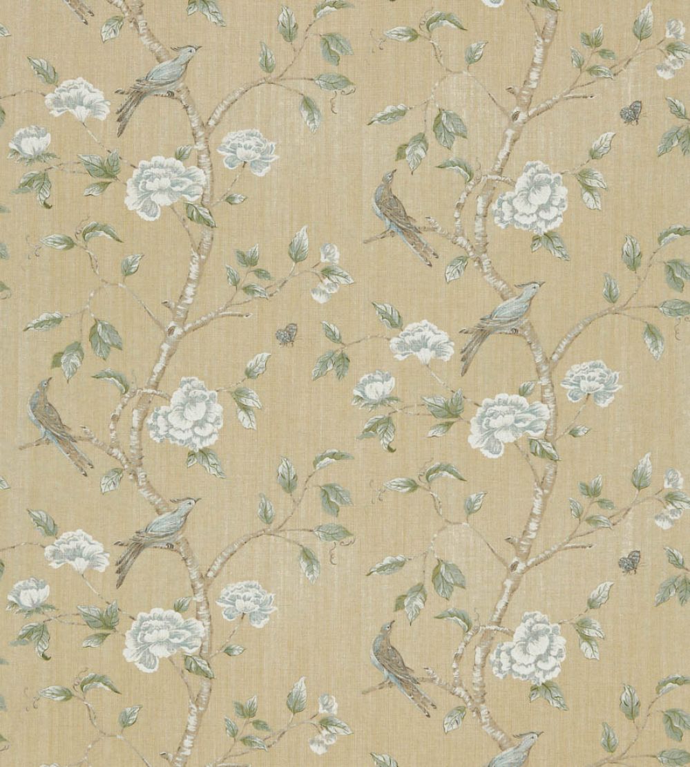 Woodville Fabric by Zoffany Pebble