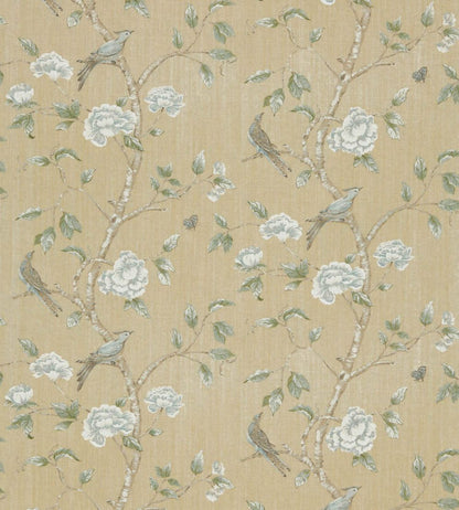 Woodville Fabric by Zoffany Pebble