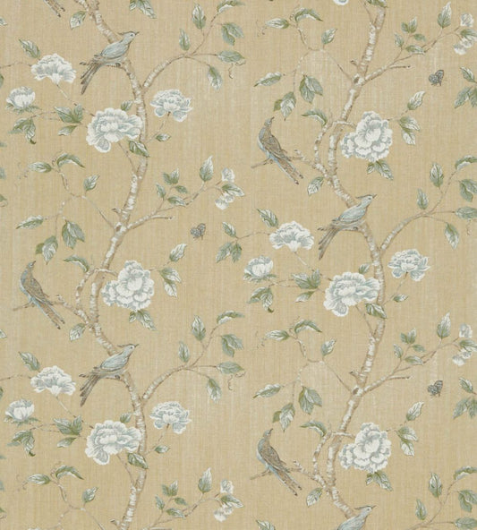 Woodville Fabric by Zoffany Pebble