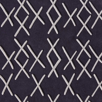 Zulu Rug by Le Manach in Noir (LT110001)