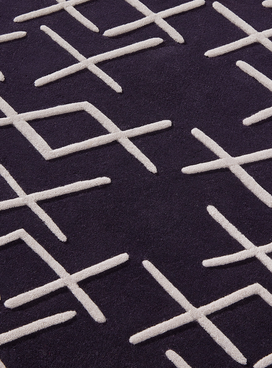 Zulu Rug by Le Manach shown in a room setting (view 2)