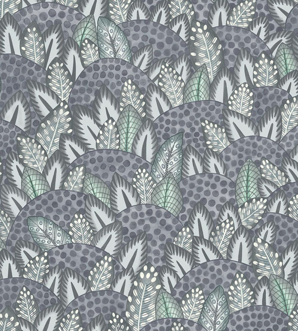 Zulu Terrain Wallpaper by Cole & Son Slate & Duck Egg