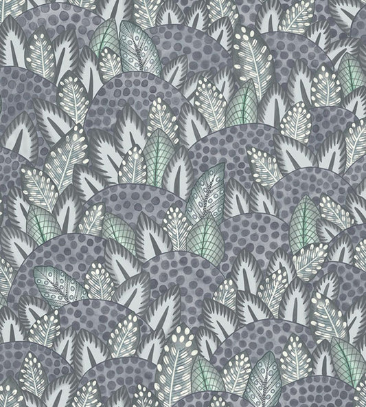 Zulu Terrain Wallpaper by Cole & Son Slate & Duck Egg